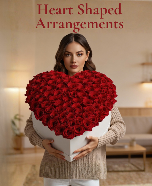 Heart Shaped Arrangement