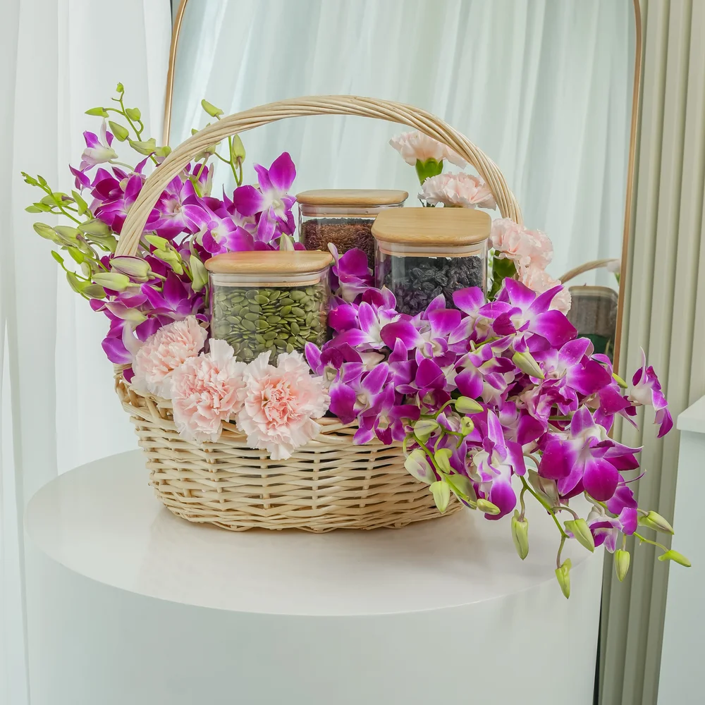 Orchid Wellness Hamper
