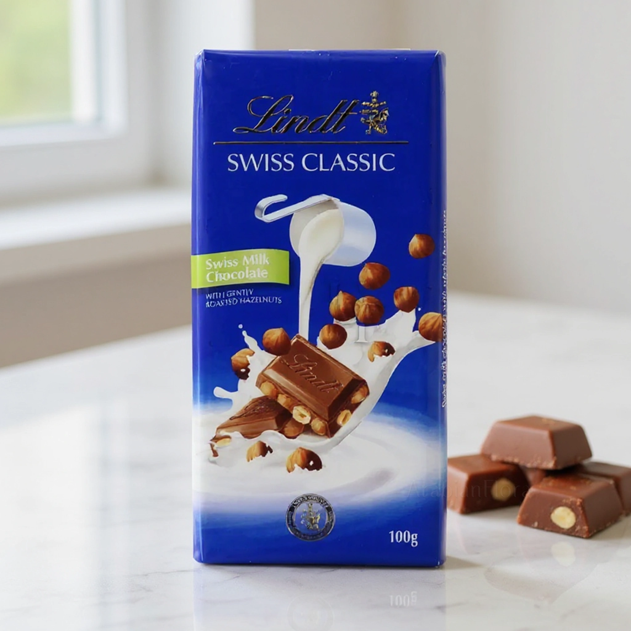 Lindt Swiss Classic. Swiss Classic with Milk Hazelnut(100g)