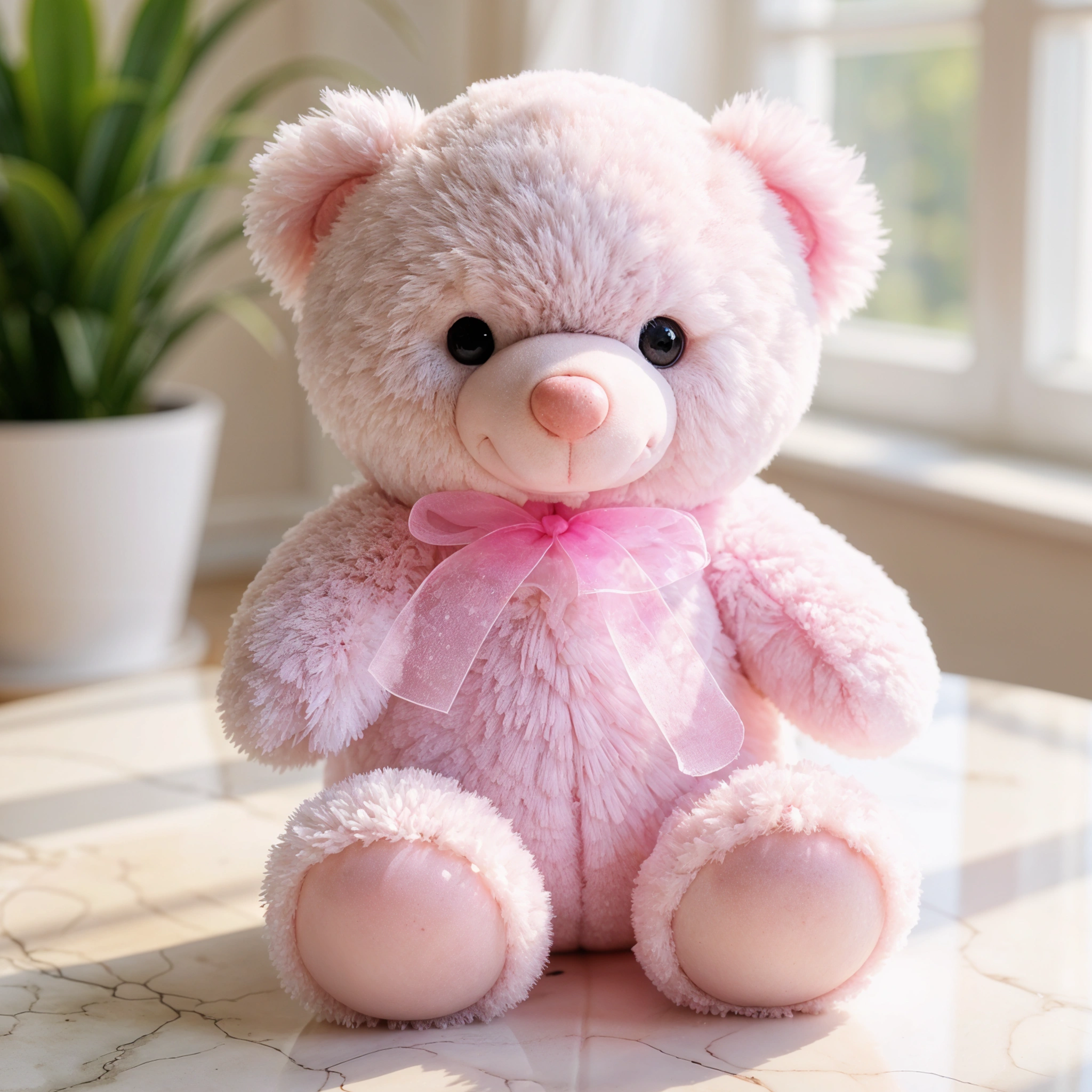 Small Pink Teddy Bear