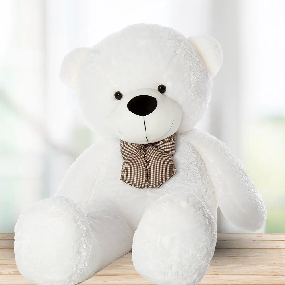 Medium White Teddy Bear