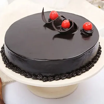 1 Kg Chocolate Marble Truffle Cake