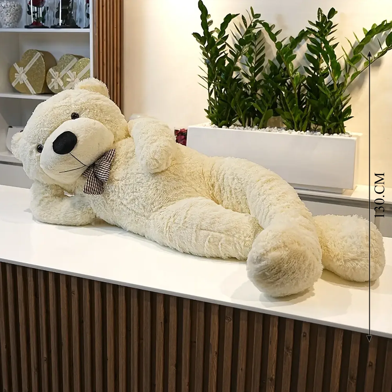 Large White Teddy Bear