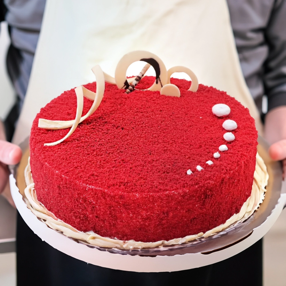 1 kg Red Velvet Round Cake