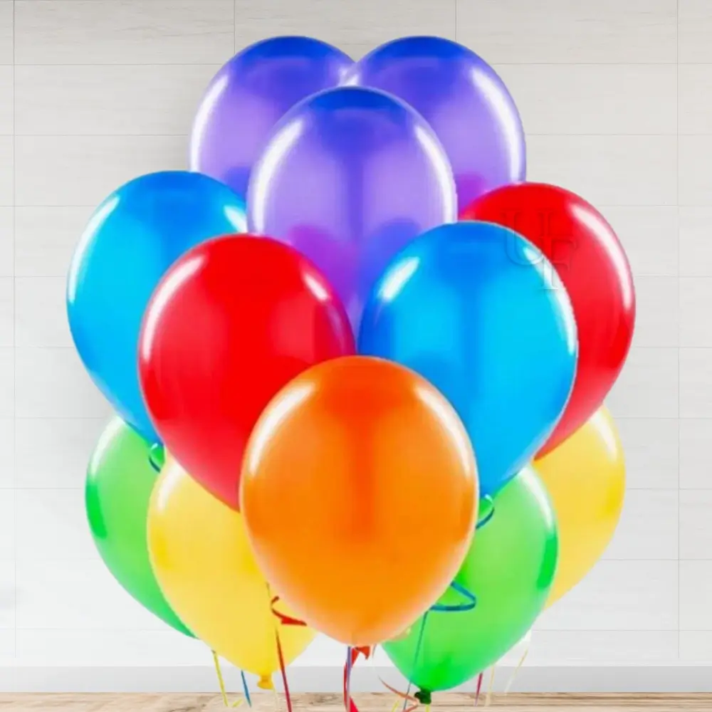 10 pcs of Mix Colors Latex Balloons