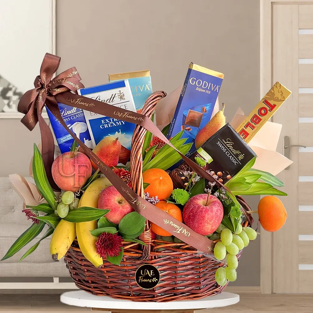 Fruits & Chocolates Basket