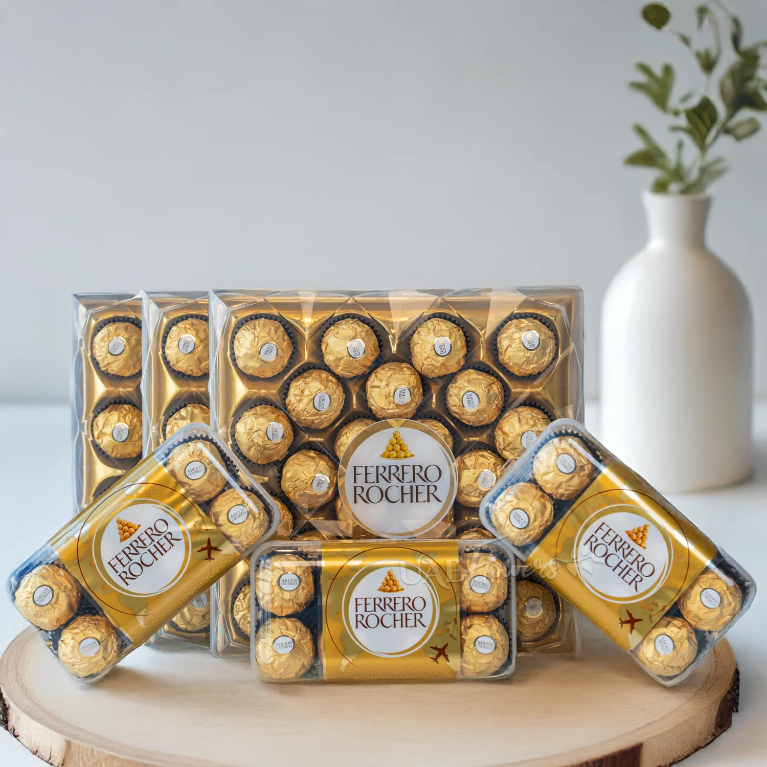 3 quantity of 24 pcs ferrero rocher, 3 quantity of 16 pcs ferrero rocher.